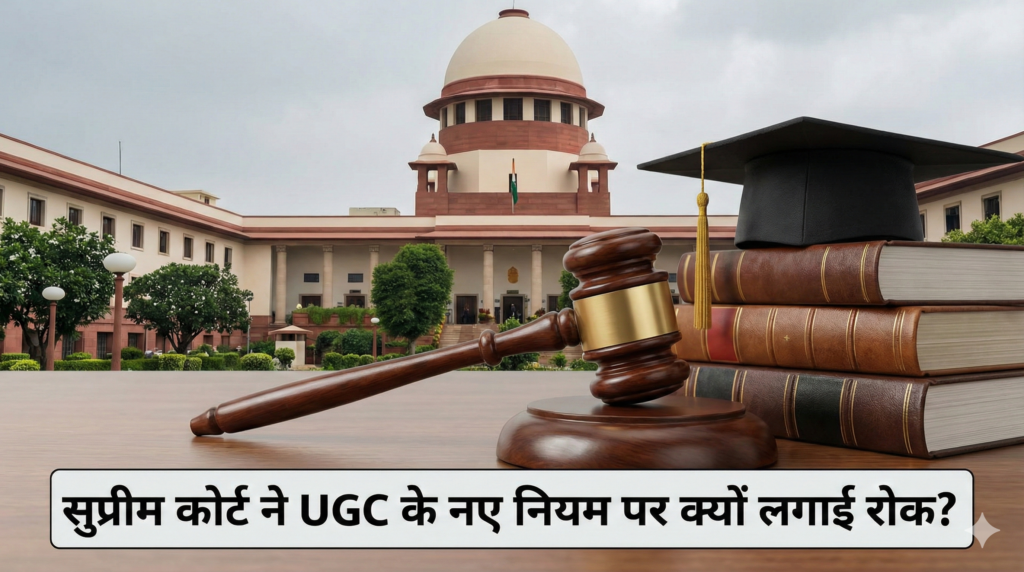 सुप्रीम कोर्ट ने UGC के नए नियम पर क्यों लगाई रोक? जानिए पूरा मामला आसान भाषा में 2 सुप्रीम कोर्ट ने UGC के नए नियम पर क्यों लगाई रोक
